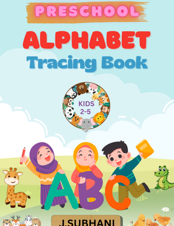 Preeschool Alphabets Tracing Book