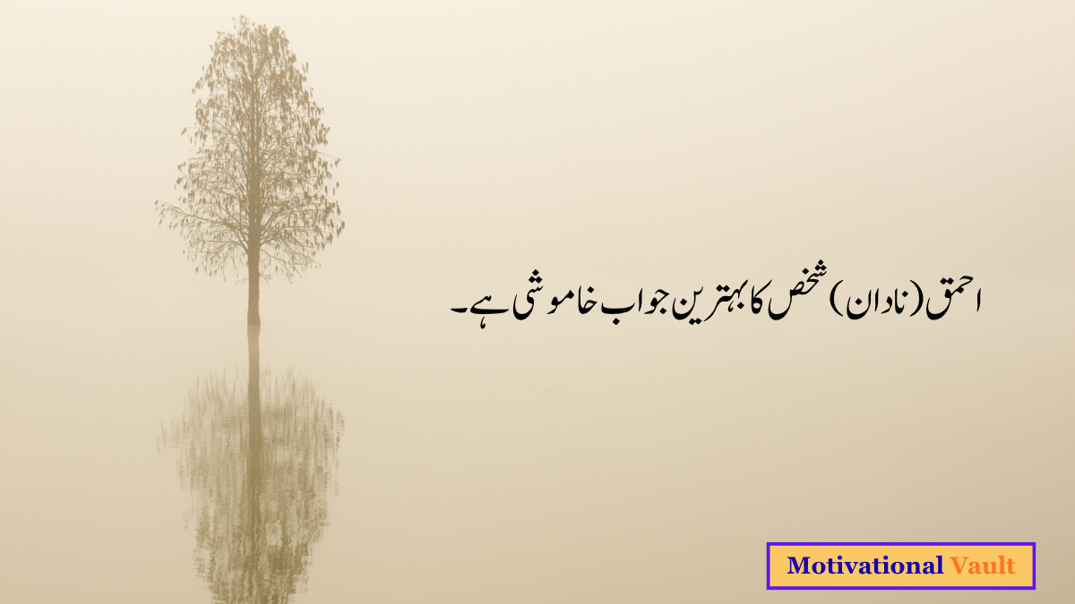 10 Sayings of Hazrat Imam Ali (RA) Silence